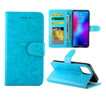 Crazy Horse Texture Leather Horizontal Flip Protective Case with Holder & Card Slots & Wallet & Photo Frame, For iPhone 12 Pro Max, For iPhone 12 mini, For iPhone 12 / 12 Pro