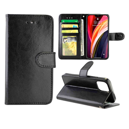 Crazy Horse Texture Leather Horizontal Flip Protective Case with Holder & Card Slots & Wallet & Photo Frame, For iPhone 12 Pro Max, For iPhone 12 mini, For iPhone 12 / 12 Pro