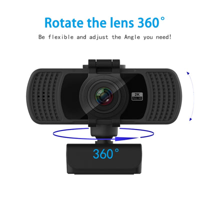 Richwell PC-06 Mini 360 Degrees Rotating 4.0 MP HD Auto Focus PC Webcam with Noise Reduction Microphone