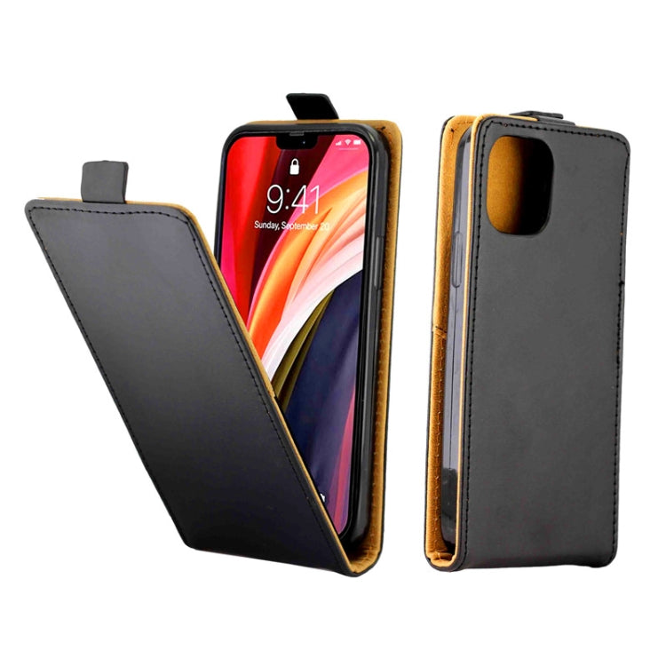 Business Style Vertical Flip TPU + PU Leather Case with Card Slot, For iPhone 12 Pro Max, For iPhone 12 mini, For iPhone 12 / 12 Pro