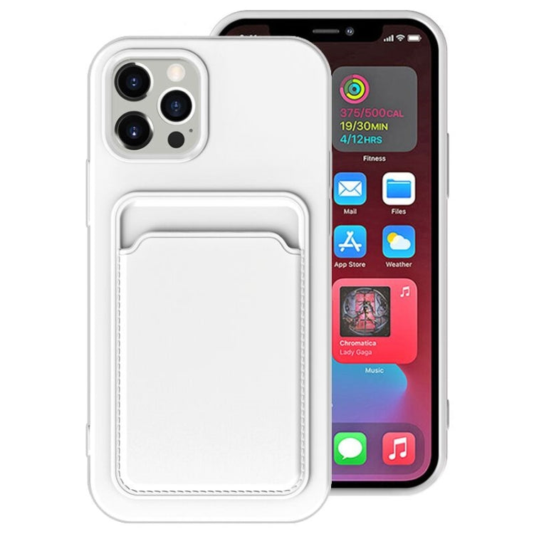 TPU + Flannel Lining Shockproof  Case with Card Slots, For iPhone 11 Pro Max, For iPhone 11, For iPhone 11 Pro