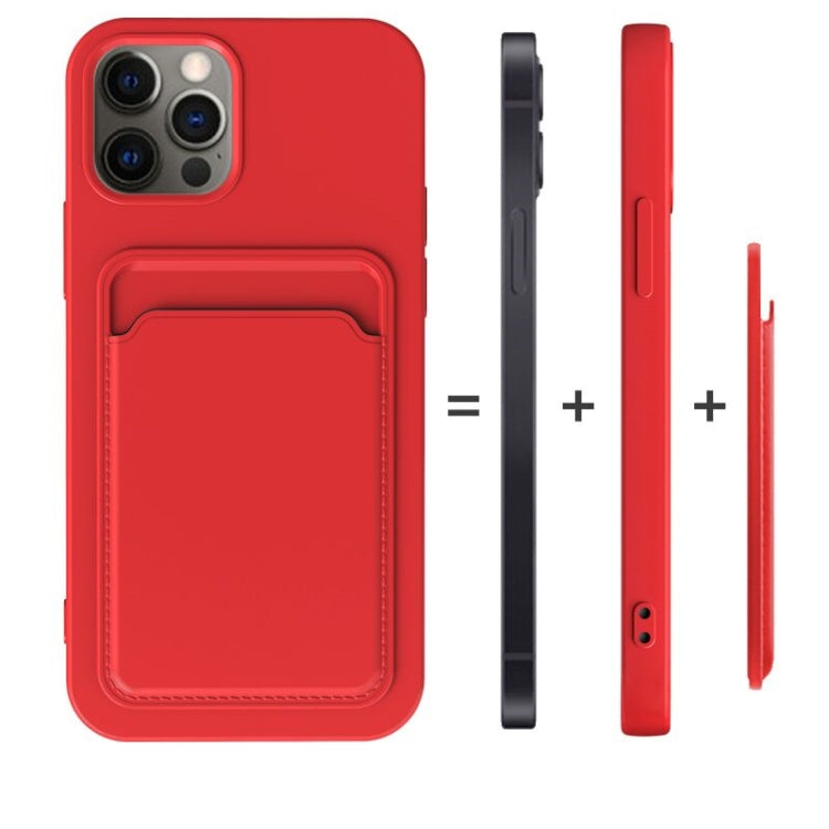 TPU + Flannel Lining Shockproof  Case with Card Slots, For iPhone 11 Pro Max, For iPhone 11, For iPhone 11 Pro