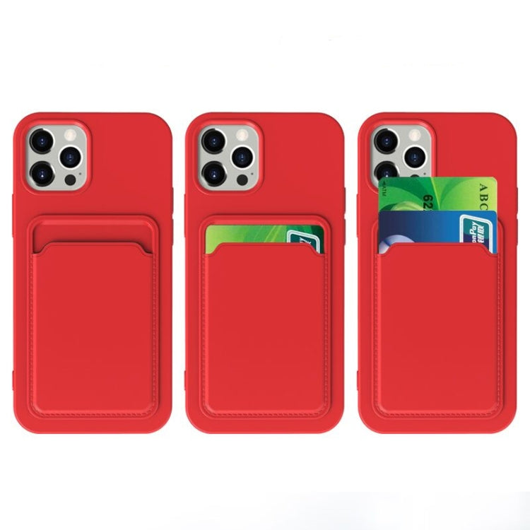 TPU + Flannel Lining Shockproof  Case with Card Slots, For iPhone 11 Pro Max, For iPhone 11, For iPhone 11 Pro