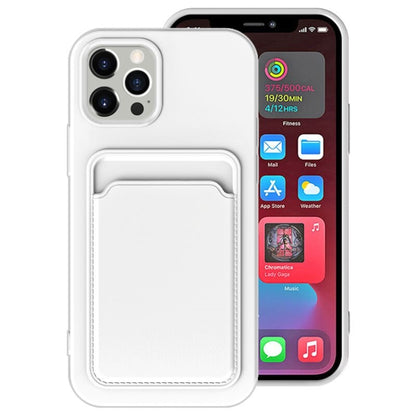 TPU + Flannel Lining Shockproof  Case with Card Slots, For iPhone 11 Pro Max, For iPhone 11, For iPhone 11 Pro