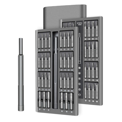 Conjunto de Chaves de Fendas A63 63 em 1 para Desmontagem e Manutenção de Telemóveis, Tablets e Computadores.