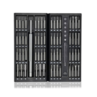 Conjunto de Chaves de Fendas A63 63 em 1 para Desmontagem e Manutenção de Telemóveis, Tablets e Computadores.