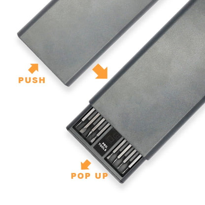 Conjunto de Chaves de Fendas A63 63 em 1 para Desmontagem e Manutenção de Telemóveis, Tablets e Computadores.