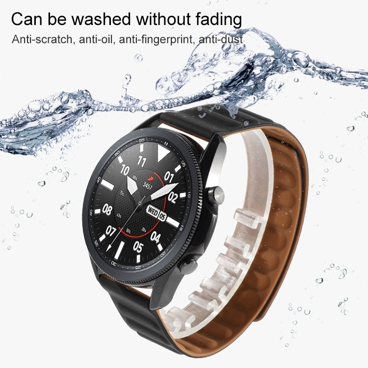 For Samsung Galaxy Gear S3 Silicone Magnetic Watch Band, For Samsung Galaxy Gear S3