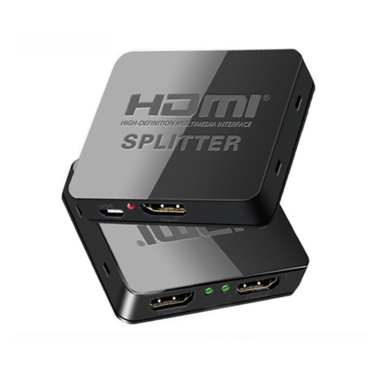 Conmutador HDMI 1080P de 1 a 2 JSM, divisor de visualización simultánea para dos pantallas, 1 a 2 HDMI