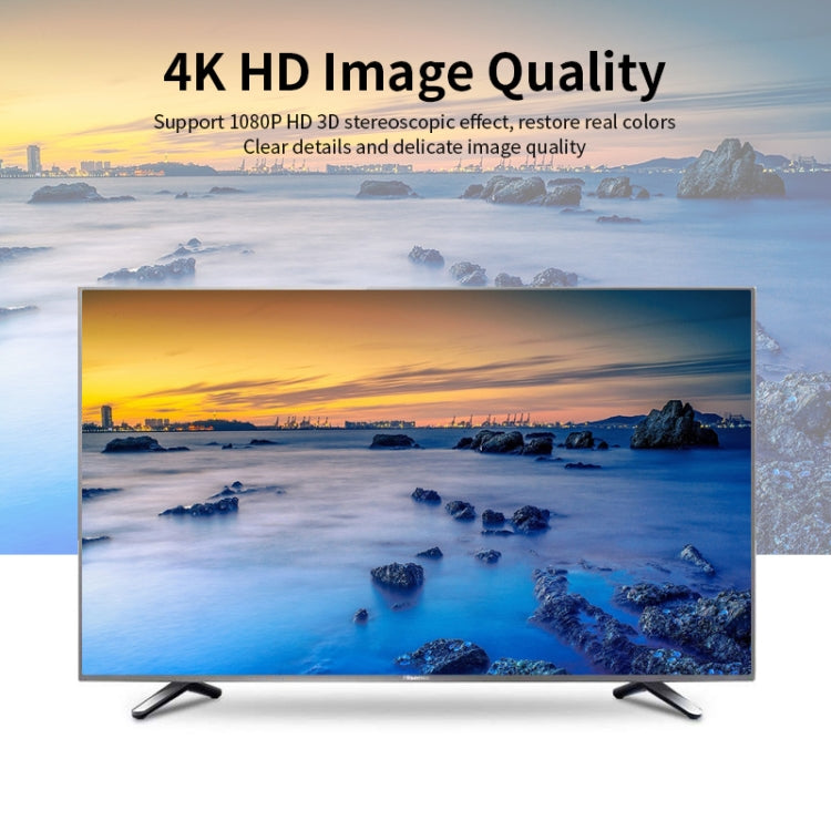 Conmutador HDMI 1080P de 1 a 2 JSM, divisor de visualización simultánea para dos pantallas, 1 a 2 HDMI