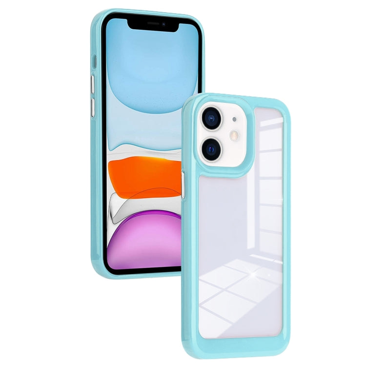 Solid Solor TPU Space Acrylic Phone Case, For iPhone 11, For iPhone 11 Pro Max, For iPhone 12, For iPhone 12 Pro, For iPhone 12 Pro Max, For iPhone 13