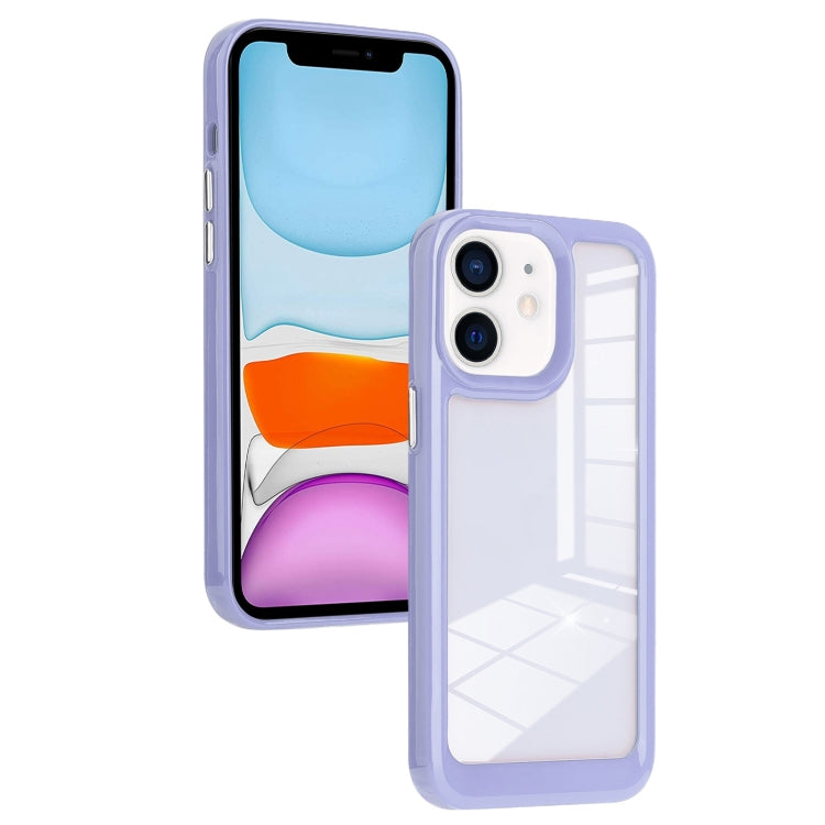 Solid Solor TPU Space Acrylic Phone Case, For iPhone 11, For iPhone 11 Pro Max, For iPhone 12, For iPhone 12 Pro, For iPhone 12 Pro Max, For iPhone 13