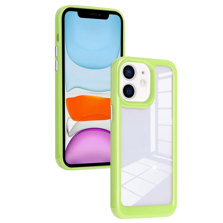 Solid Solor TPU Space Acrylic Phone Case, For iPhone 11, For iPhone 11 Pro Max, For iPhone 12, For iPhone 12 Pro, For iPhone 12 Pro Max, For iPhone 13