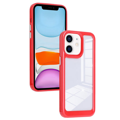 Solid Solor TPU Space Acrylic Phone Case, For iPhone 11, For iPhone 11 Pro Max, For iPhone 12, For iPhone 12 Pro, For iPhone 12 Pro Max, For iPhone 13