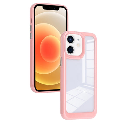 Solid Solor TPU Space Acrylic Phone Case, For iPhone 11, For iPhone 11 Pro Max, For iPhone 12, For iPhone 12 Pro, For iPhone 12 Pro Max, For iPhone 13