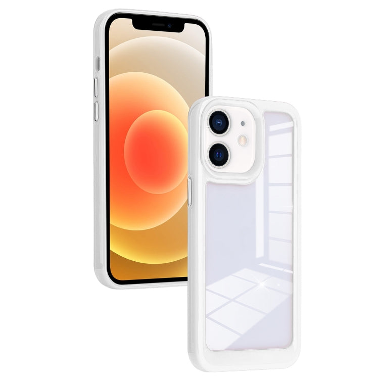 Solid Solor TPU Space Acrylic Phone Case, For iPhone 11, For iPhone 11 Pro Max, For iPhone 12, For iPhone 12 Pro, For iPhone 12 Pro Max, For iPhone 13