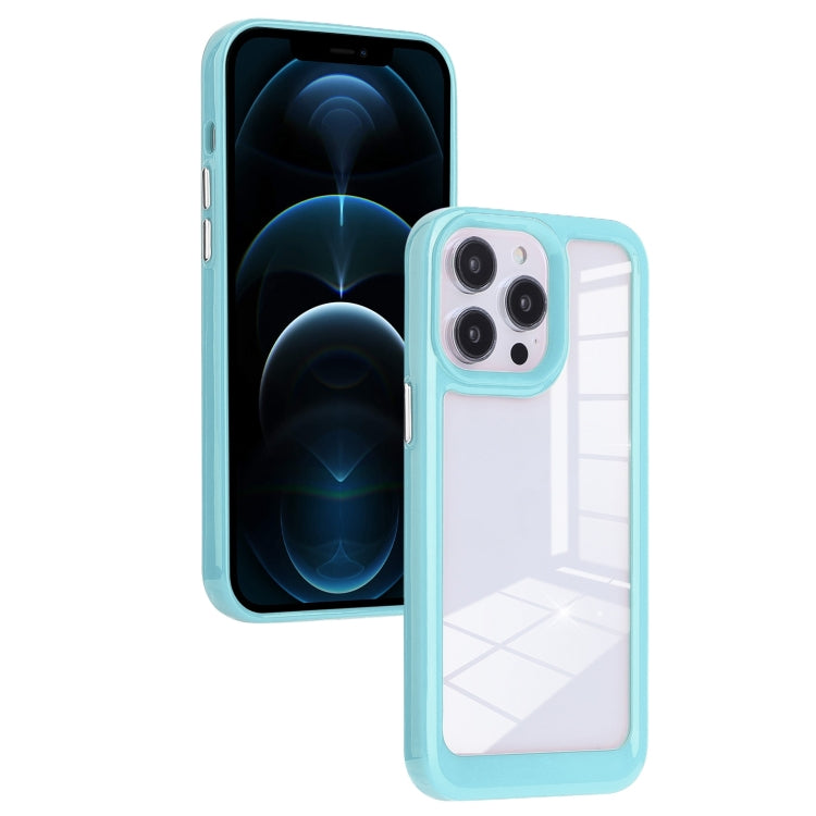 Solid Solor TPU Space Acrylic Phone Case, For iPhone 11, For iPhone 11 Pro Max, For iPhone 12, For iPhone 12 Pro, For iPhone 12 Pro Max, For iPhone 13