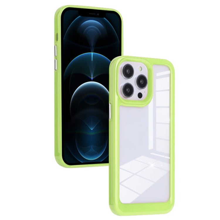 Solid Solor TPU Space Acrylic Phone Case, For iPhone 11, For iPhone 11 Pro Max, For iPhone 12, For iPhone 12 Pro, For iPhone 12 Pro Max, For iPhone 13