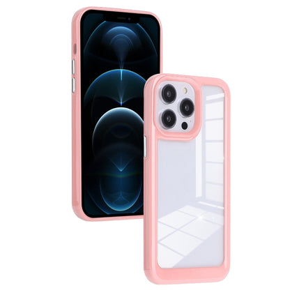 Solid Solor TPU Space Acrylic Phone Case, For iPhone 11, For iPhone 11 Pro Max, For iPhone 12, For iPhone 12 Pro, For iPhone 12 Pro Max, For iPhone 13
