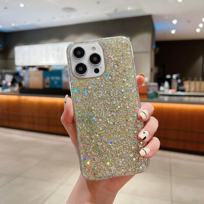Glitter Sequins Epoxy TPU Phone Case, For iPhone 11 Pro Max, For iPhone 11 Pro, For iPhone 11