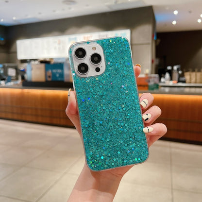 Glitter Sequins Epoxy TPU Phone Case, For iPhone 11 Pro Max, For iPhone 11 Pro, For iPhone 11