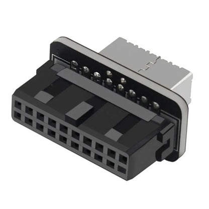 Motherboard USB3.0 19P/20P to TYPE-E Adapter