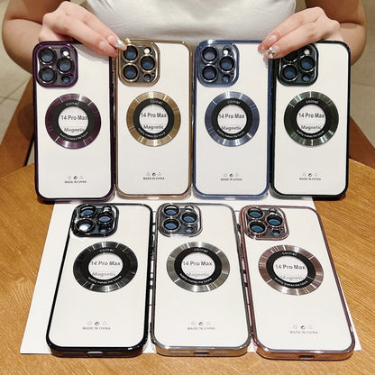 Electroplating Magsafe TPU Phone Case, For iPhone 11, For iPhone 11 Pro