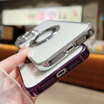 Electroplating Magsafe TPU Phone Case, For iPhone 11, For iPhone 11 Pro