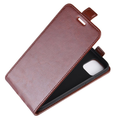 R64 Texture Single Fold Horizontal Flip Leather Case for iPhone XIR 2019, with Holder & Card Slots & Wallet, For iPhone 11