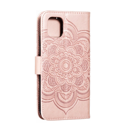 Mandala Embossing Pattern Horizontal Flip Leather Case for iPhone XIR（2019）, with Holder & Card Slots & Wallet & Photo Frame & Lanyard, For iPhone 11
