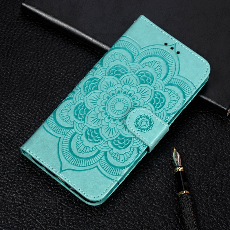 Mandala Embossing Pattern Horizontal Flip Leather Case for iPhone XIR（2019）, with Holder & Card Slots & Wallet & Photo Frame & Lanyard, For iPhone 11