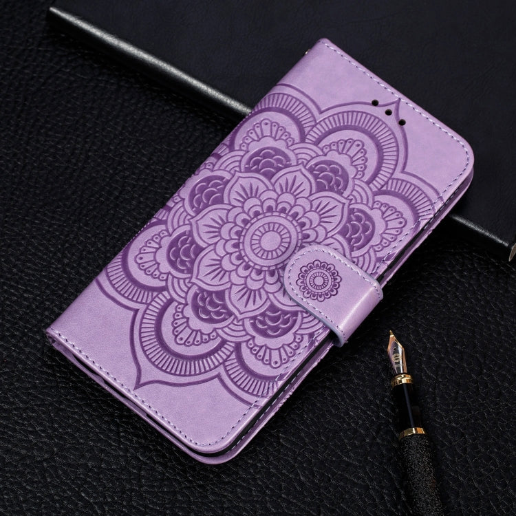 Mandala Embossing Pattern Horizontal Flip Leather Case for iPhone XIR（2019）, with Holder & Card Slots & Wallet & Photo Frame & Lanyard, For iPhone 11