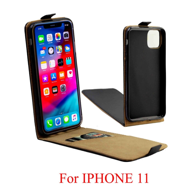 Business Style Vertical Flip TPU Leather Case  with Card Slot, For iPhone11, For iPhone 11 Pro, For iPhone11 Pro Max