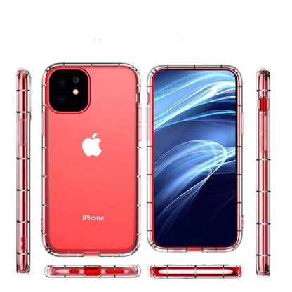 For iPhone 11 Four-Side Air Pressure Drop-Proof Thick Transparent TPU Phone Case, For iPhone 11