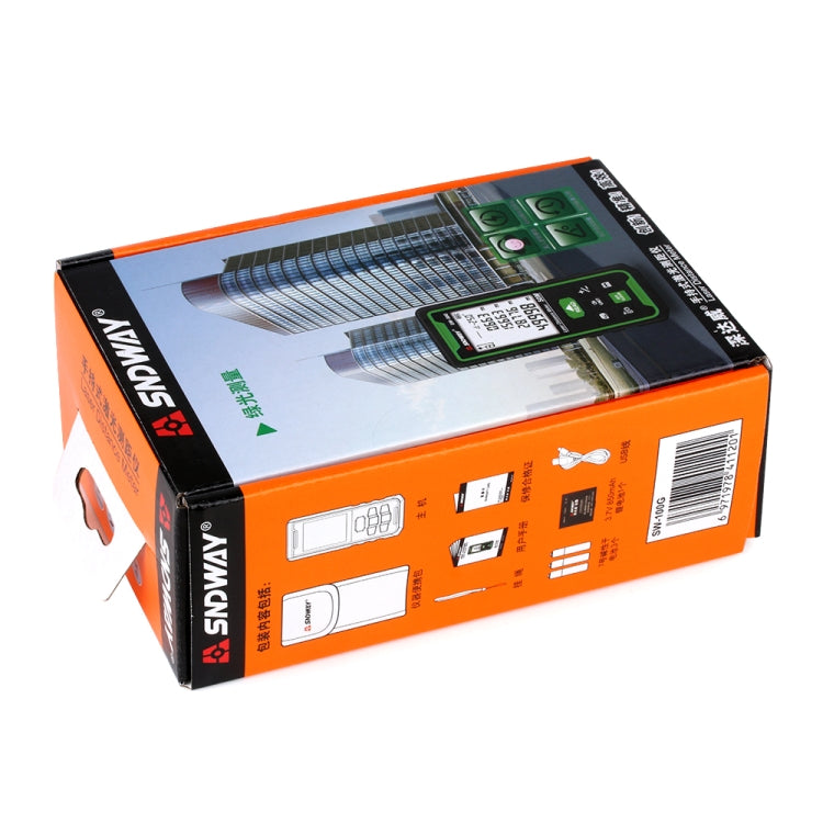 SNDWAY SW-100G Green lLght Digital Laser Tape Sensor Range Finder