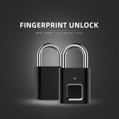 L34 Fingerprint Lock Smart Lock Household Luggage Dormitory Storage Cabinet Electronic Padlock, L34