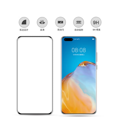 For Huawei P40 Pro mocolo 0.33mm 9H 3D Curved Full Screen Tempered Glass Film