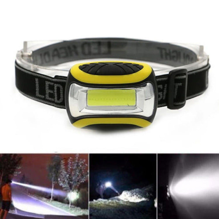Linterna frontal LED COB para exteriores, 3 modos, para bicicleta y pesca