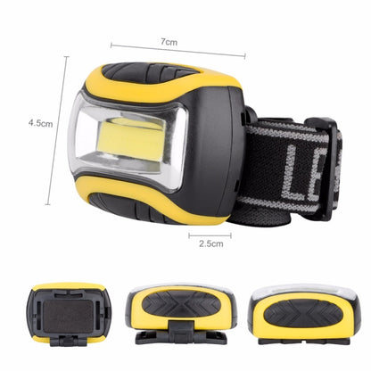 Linterna frontal LED COB para exteriores, 3 modos, para bicicleta y pesca