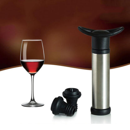 Tapón de vino de acero inoxidable Tapón de champán Bomba de vacío para vino tinto, Tapón de vino de acero inoxidable