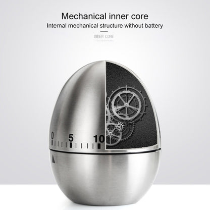 Mechanical Egg Kitchen Cooking Timer Alarm 60 Minutes Stainless Steel  Kitchen Tools, Mechanical Egg Timer