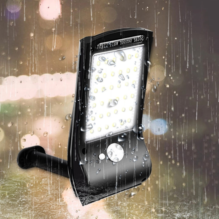 Luces solares para exteriores, 36 LED, lámpara solar superbrillante, 280 LM, sensor de movimiento, luces de seguridad, luces de pared flexibles, inalámbricas e impermeables.