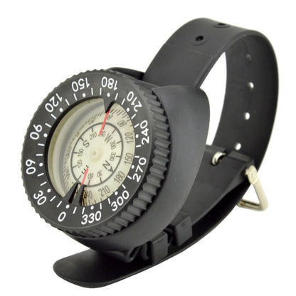 PW60 Watch-style Diving Compass Strong Magnetic Fluorescence Dial Corrosion-resistant Compass, PW60 Watch-style Diving Compass