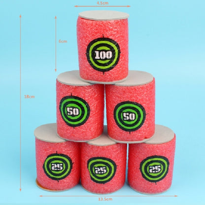 3 Sets Indoor Parent-child Toy Set EVA Shooting Game Target Special Competitive Scoring Props, EVA Shooting Game