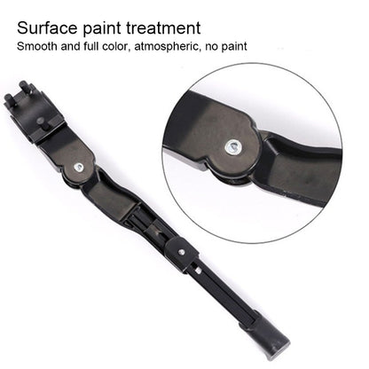 Bicycle Mountain Bike 26 Inch Aluminum Alloy Single Support Car Ladder Foot Support Parking Rack, 26 Inch Black