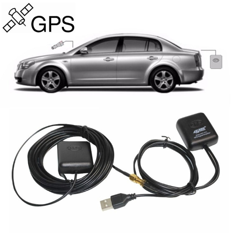 2 in 1 GPS Navigation Car Antenna Signal Amplifier, Signal Amplifier