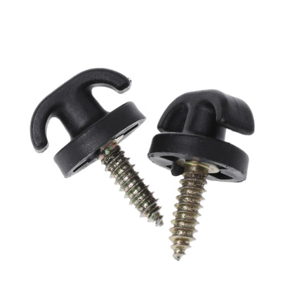 2 PCS Universal Car Trunk Original Hook Flat Type Vertical Luggage Net Hook Link, Luggage Net Hook Link