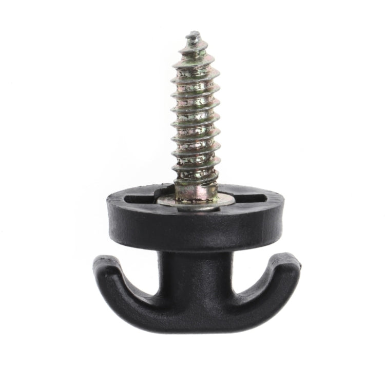 2 PCS Universal Car Trunk Original Hook Flat Type Vertical Luggage Net Hook Link, Luggage Net Hook Link