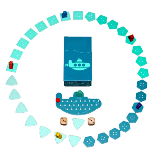 Children Funny Game Deep Sea Adventure Board Game, Deep Sea Adventure Board