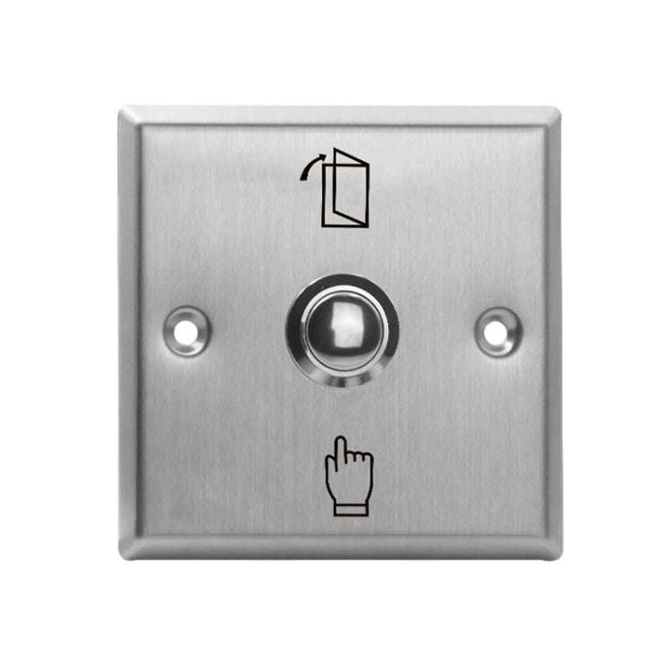 S86 Stainless Steel Exit Button 86 Metal Access Control Switch